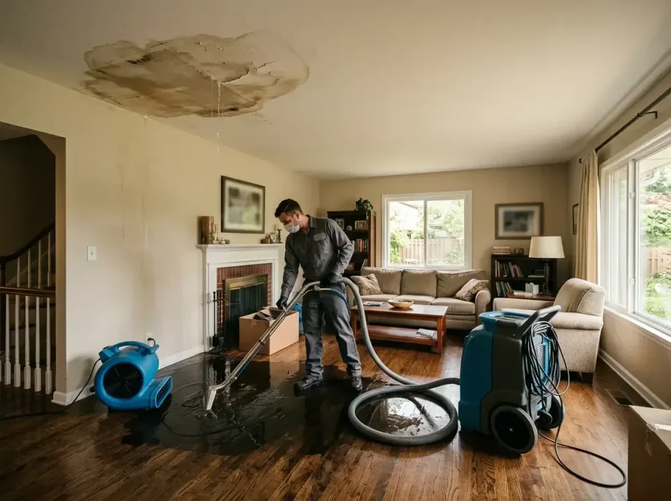 attic-pipe-burst-ceiling-drip-008 — frequently asked questions, Water Damage Restoration & Carpet Care in Pasadena, TX